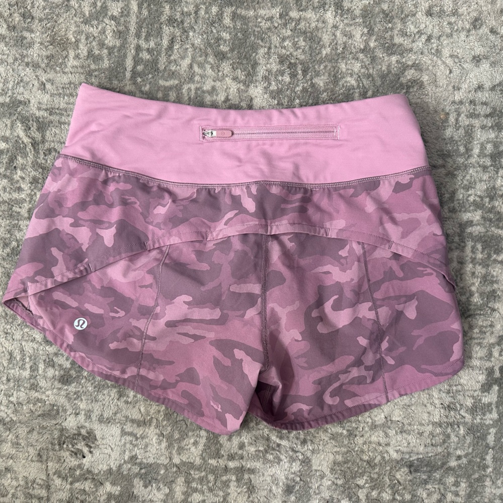 Lululemon speed up high rise shorts